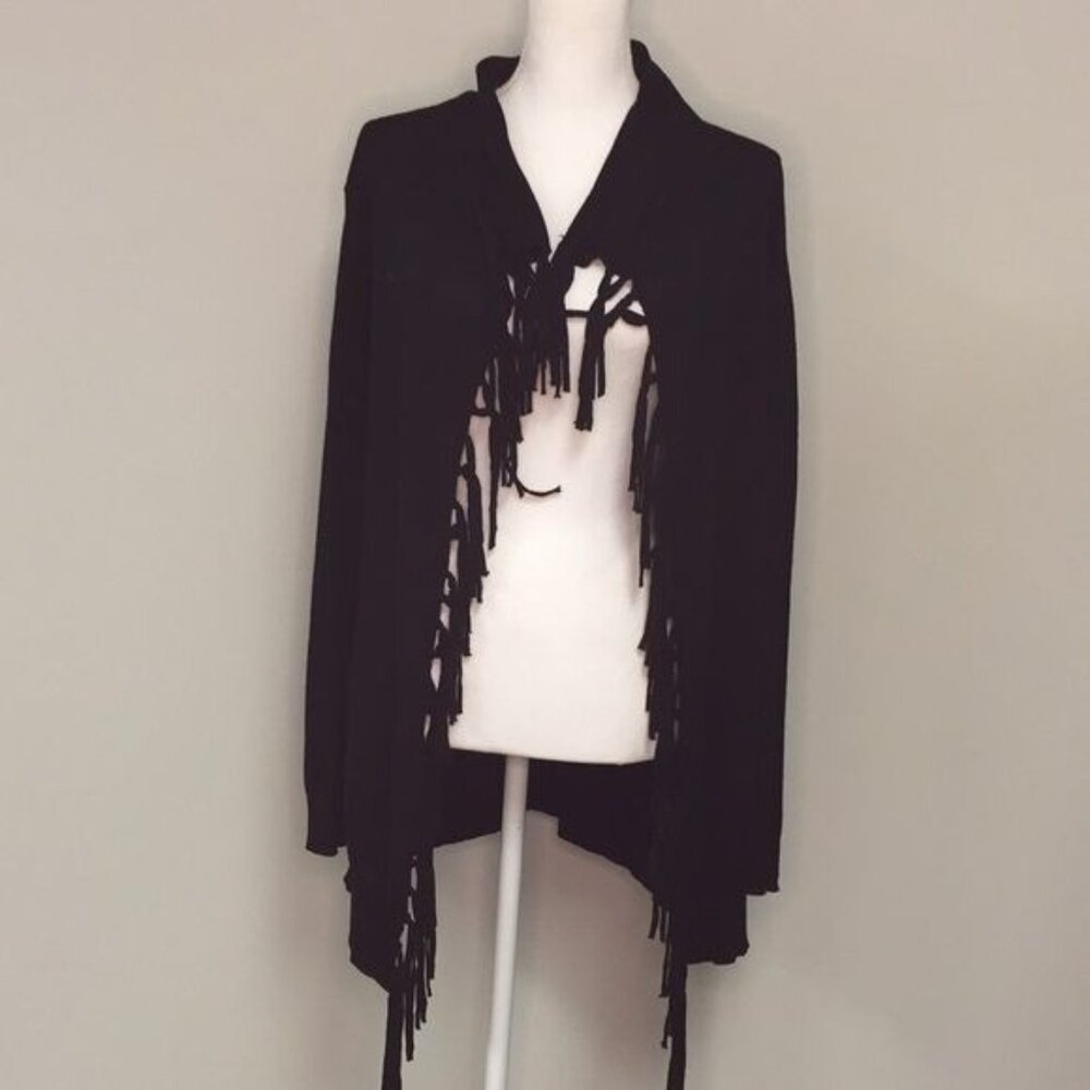 One World Women’s Black Cardigan XL